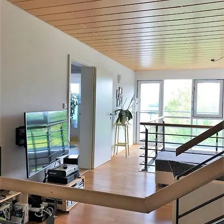 Apartmán Tolle Grosse Mit Kamin Und Terrasse Weinstadt